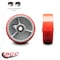 Service Caster SCC-5" Red Poly on Cast Iron Wheel Only w/Ball Bearing-1/2" Bore-1000 lbs Cpty SCC-PUB520-RS - alternate 4